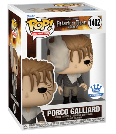 *PRÉ RESERVA* Funko POP! Animation: Attack on Titan - Porco Galliard - Exclusive - 1402