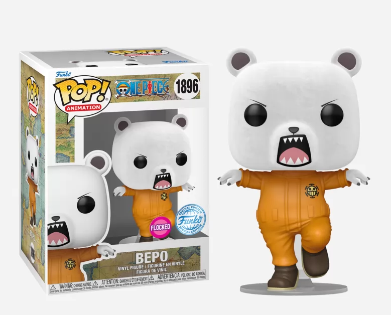*PRÉ RESERVA* Funko Pop! One Piece - Bepo (Flocked) - 1896