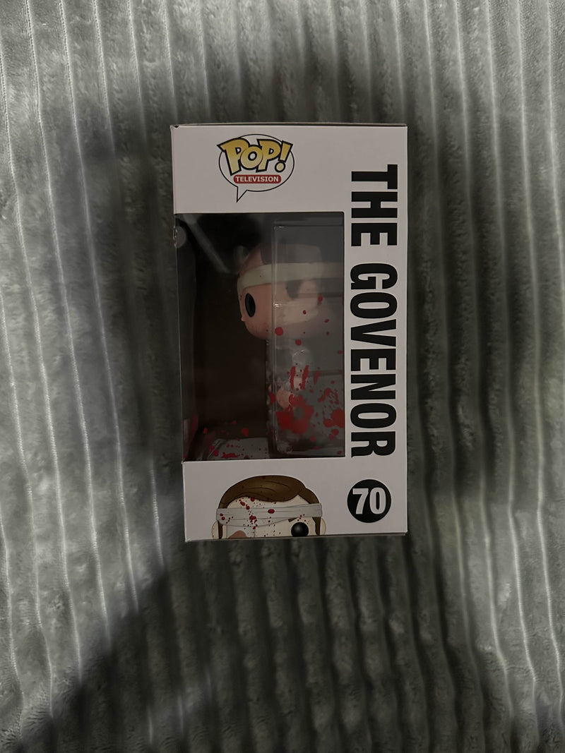 Funko POP! Walking Dead - The Governor Bandage Bloody PX Previews - 70 *Marcas de desgaste na caixa*