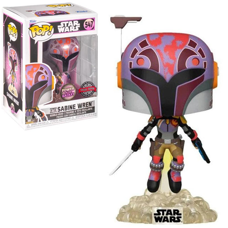 *PRÉ RESERVA* Funko POP! Star Wars - Sabine Wren Power of the Galaxy Special Edition - 547