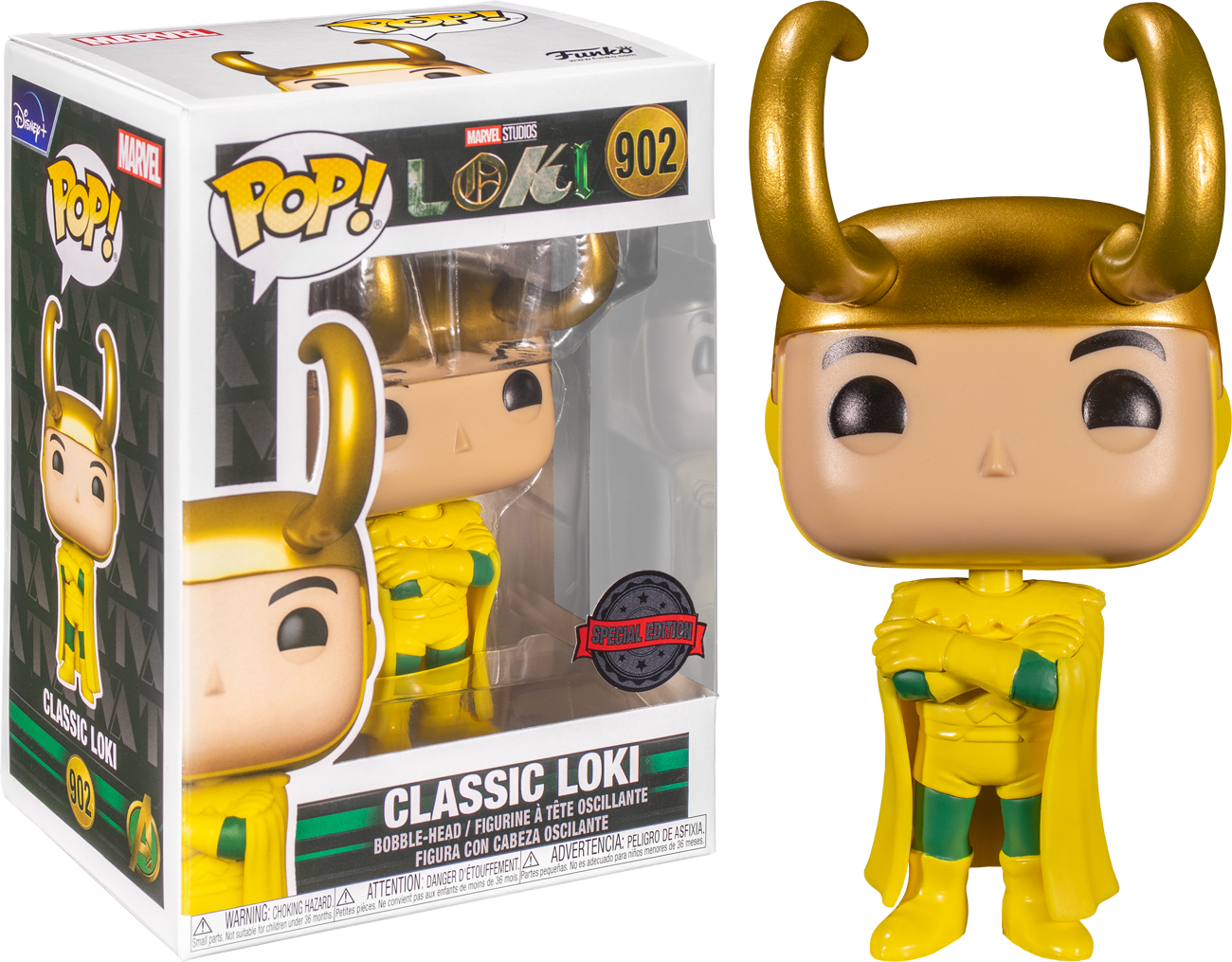 Funko POP! Marvel: Classic Loki - Exclusive - 902