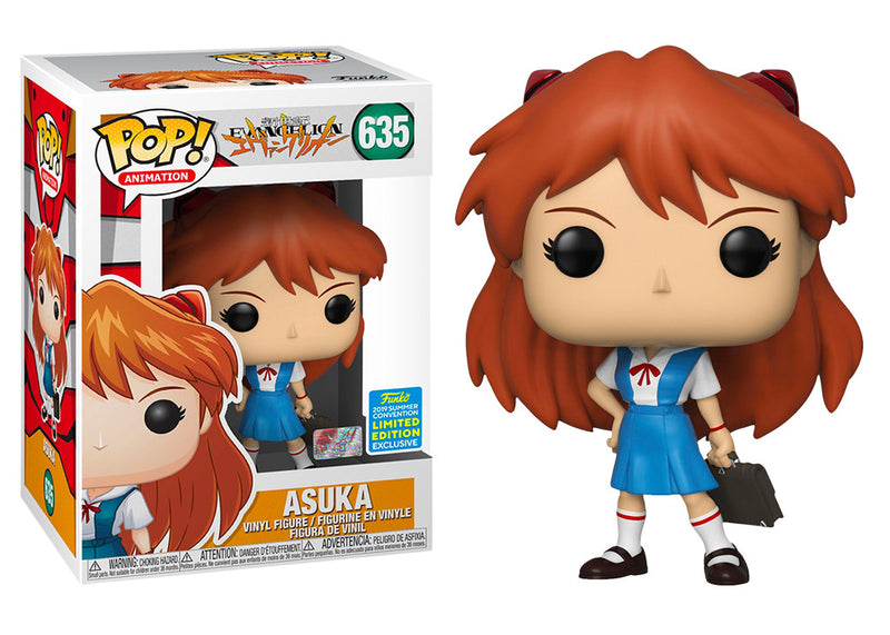 Funko Pop! Animation Neon Genesis Evangelion - Asuka School Uniform 2019 Summer Convention - 635