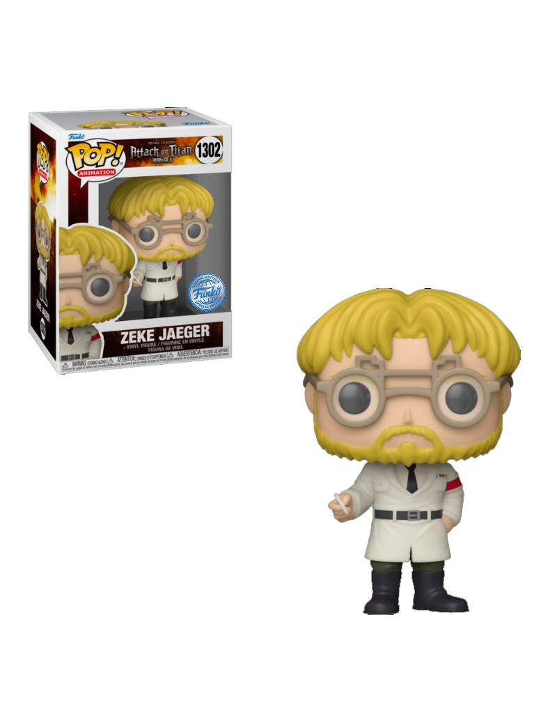 Funko POP! Animation: Attack on Titan - Zeke Jaeger - Exclusive - 1302