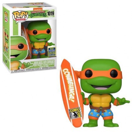 Funko Pop! Television Teenage Mutant Ninja Turtles - Michelangelo with surfboard - 1019