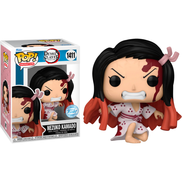 Funko POP! Animation: Demon Slayer - Nezuko Kamado Kneeling - Exclusive - 1411