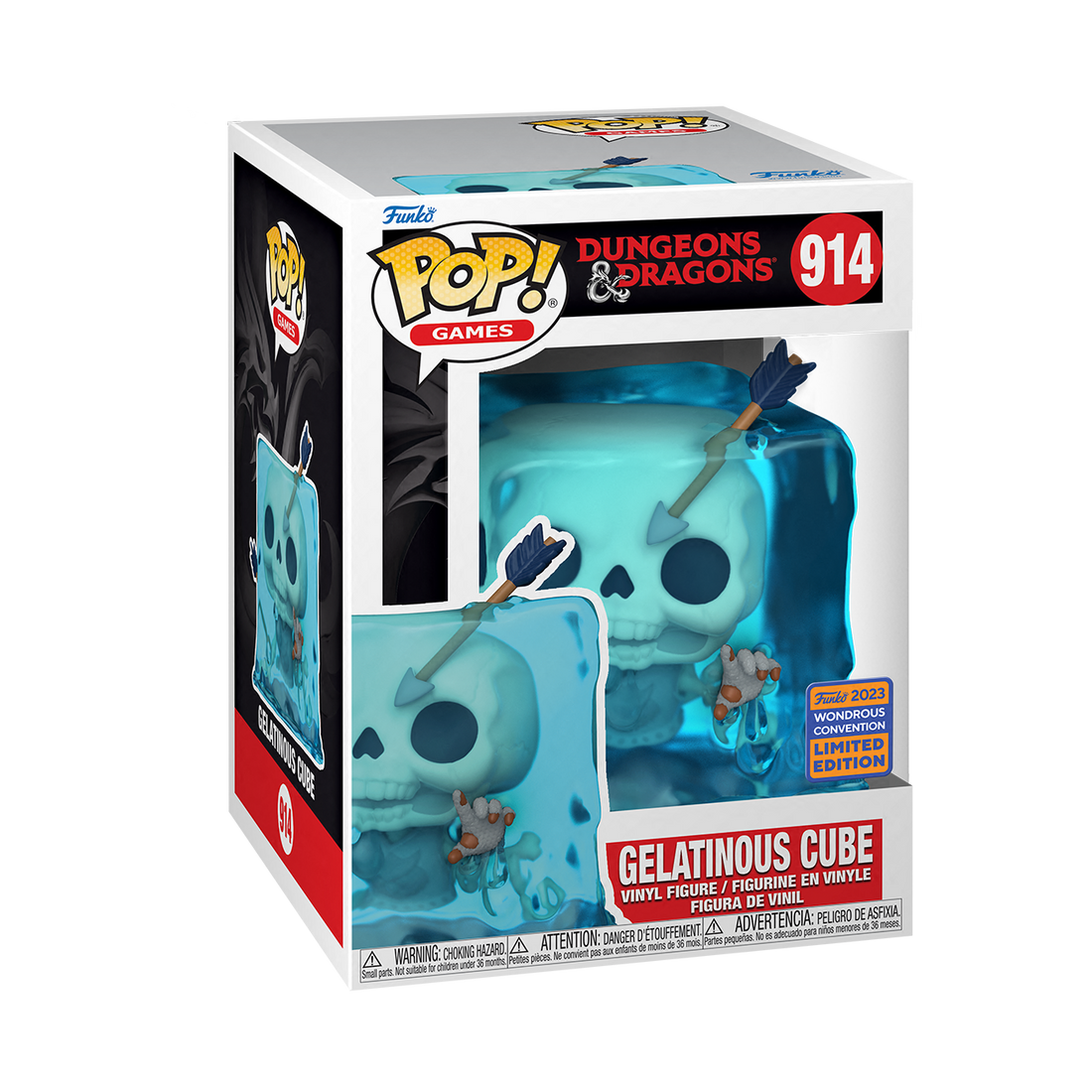 Funko POP! Games Dungeons & Dragons - Gelatinous Cube - WonderCon 2023 - 914