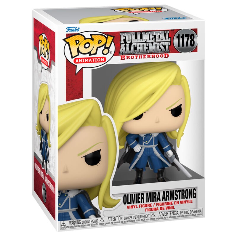 Funko POP! Animation: Fullmetal Alchemist - Olivier Mira Armstrong - 1178