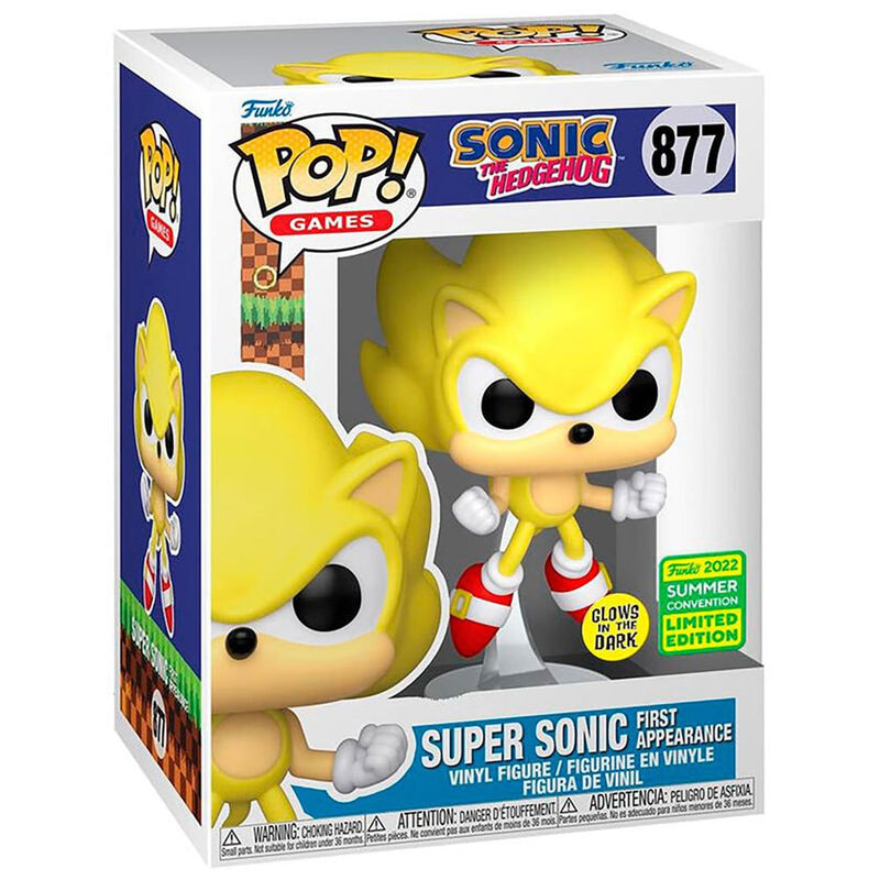 Funko POP! GAMES: SUPER SONIC FIRST APPEARANCE GITD (SDCC 2022)