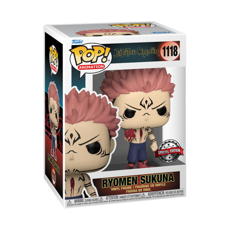 Funko POP! Animation: Jujutsu Kaisen - Ryomen Sukuna - Exclusive - 1118