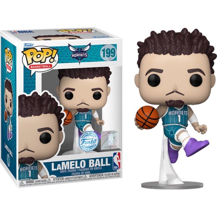 *PRÉ RESERVA* Funko Pop! NBA: Charlotte Hornets - LaMelo Ball - 199