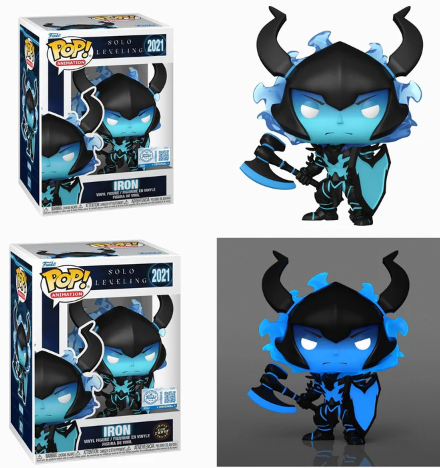 *PRÉ RESERVA* Funko Pop! - Solo Leveling - Iron + CHASE BUNDLE - 2021