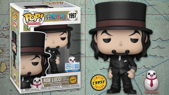 *PRÉ RESERVA* Funko Pop! - One Piece - BUNDLE CHASE + Rob Lucci with Hattori - 1997