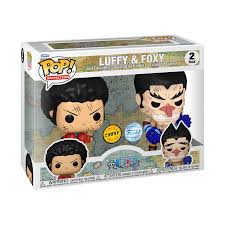 Funko POP One Piece - Luffy & Foxy chase 2 Pack