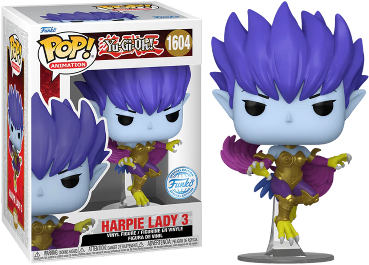 *PRÉ RESERVA* Funko POP! Animation: Yu-Gi-Oh! - Harpie Lady 3 - 1604