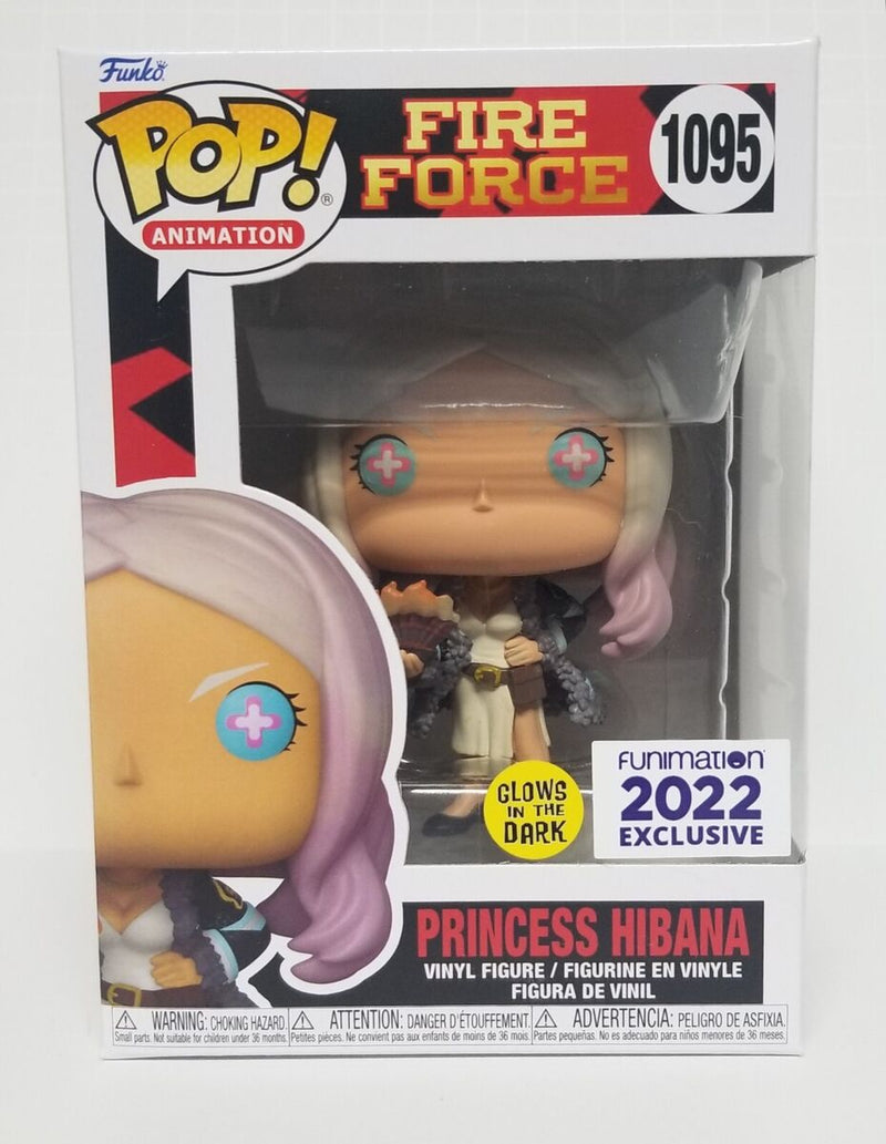 Funko Pop! Fire Force - Princess Hibana Glow in The Dark Funimation 2022 Exclusive - 1095