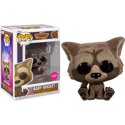 Funko Pop! Guardians of the Galaxy Vol. 3 - Baby Rocket Flocked - 1208