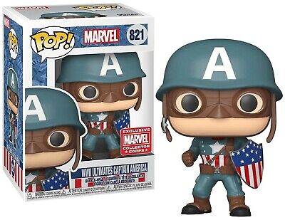 Funko Pop! Marvel - WWII Ultimate Captain America - 821